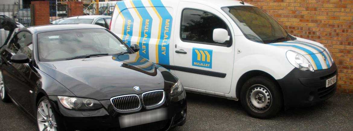 corporate car and van 